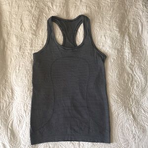 Lululemon Run Swiftly Striped Tank
